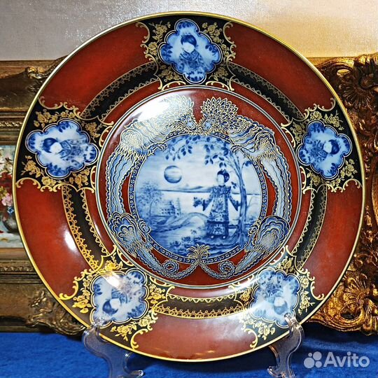 Тарелка.Kaiser.Сиам.Панно.Германия.Восточная