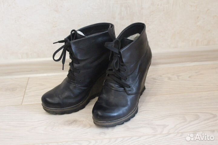 Зимние полусапоги