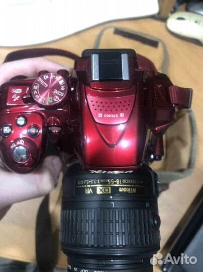 Зеркальный фотоаппарат nikon d5300 kit vrii red