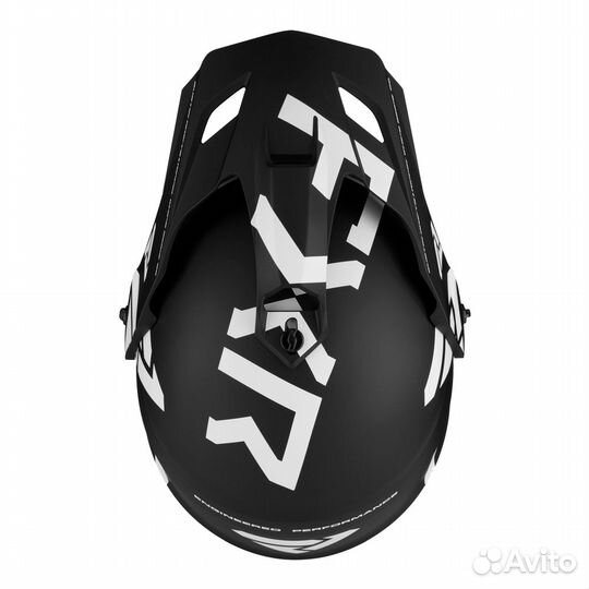 Шлем с подогревом FXR torque X team black/white