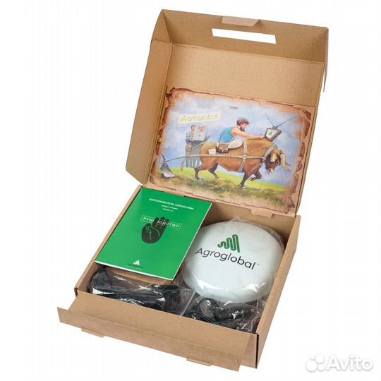 Агронавигатор Agroglobal с 2-частотным приёмником