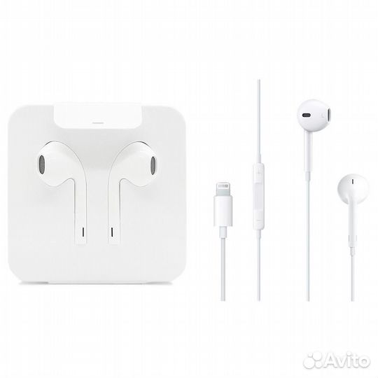 Наушники apple lightning original