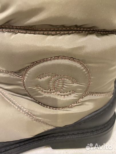 Сапоги дутики Chanel оригинал