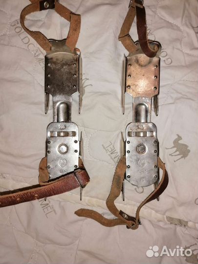 Советские коньки на валенки