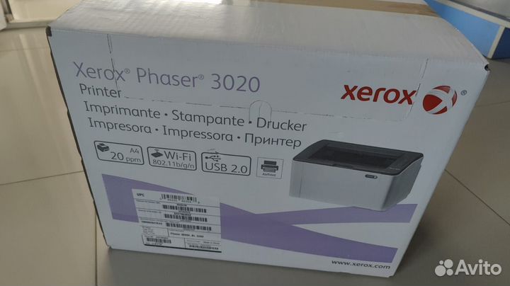 Принтер лазерный Xerox Phaser 3020