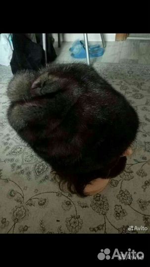 Норковая шапка Каляев 57-59 размер