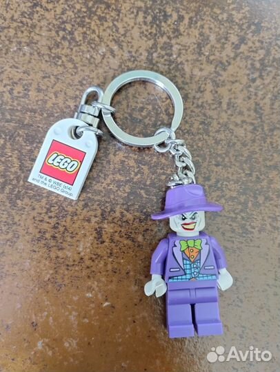 Брелок lego Джокер DC Comics