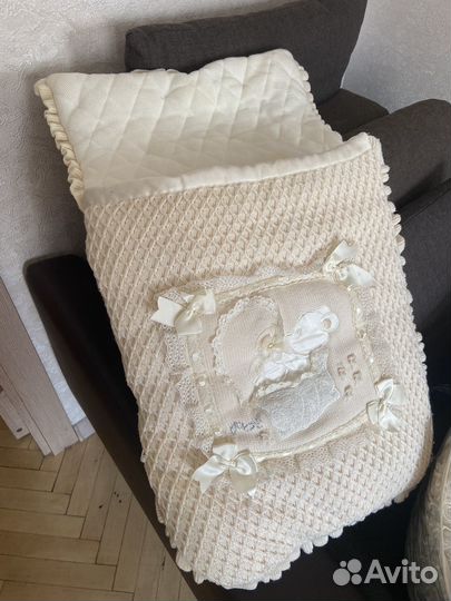Зимний конверт в коляску