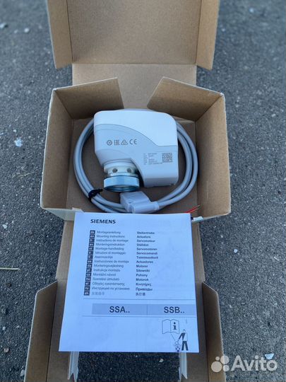Электромоторный привод клапана Siemens SSA81