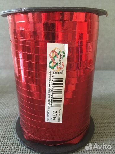 Лента металл (Италия) флористическая