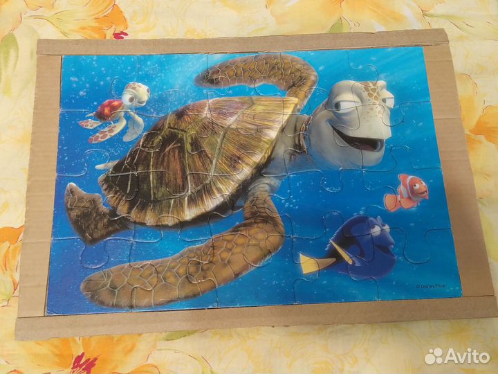 Пазлы пакетом 6 наборов