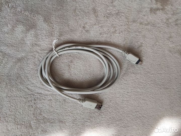 USB кабель A B