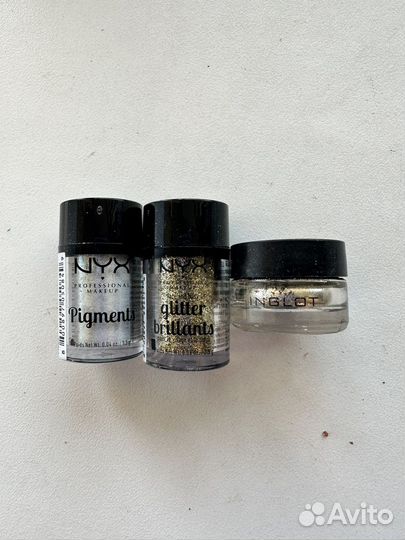 Nyx Inglot помады глиттеры пигменты блеск для губ