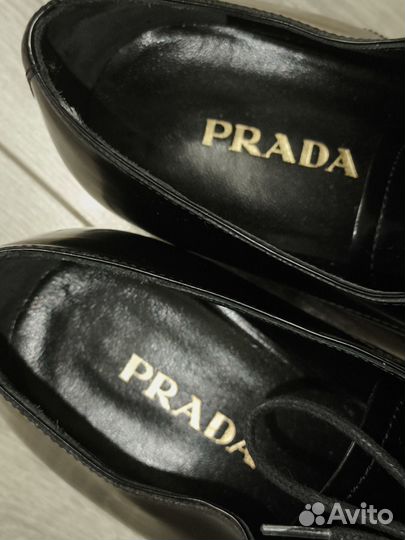 Prada Туфли Италия Оригинал Размер 40