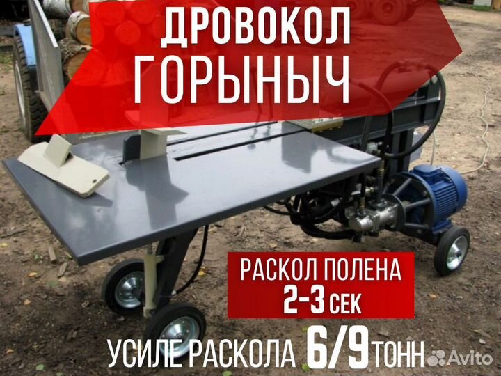 Гидравлический дровокол