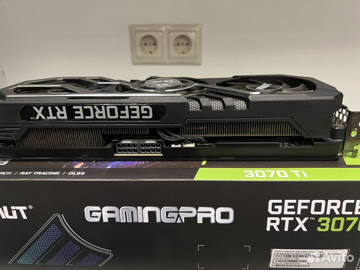 Видеокарта Palit RTX 3070ti Gaming Pro 8gb