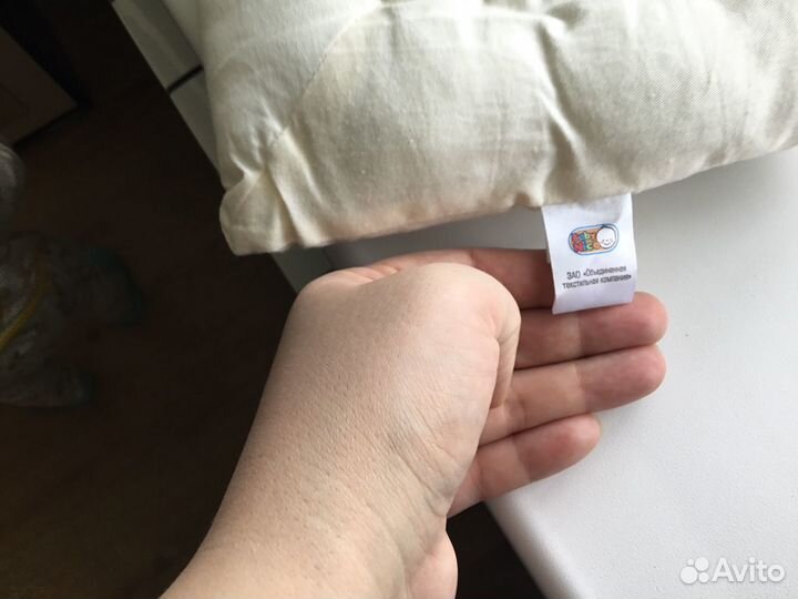 Подушка с наполнителем из гречневой лузги