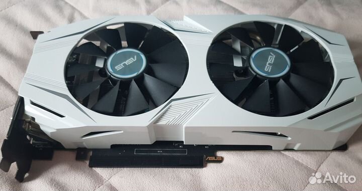 Видеокарта asus GeForce GTX 1060 dual OC