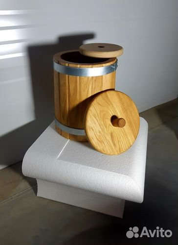 Кадка дубовая 7 л