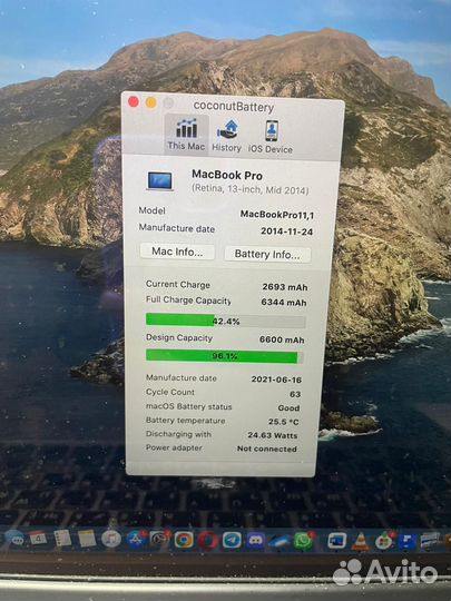 Apple MacBook Pro 13 2014 retina