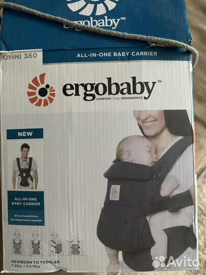 Эргорюкзак ergobaby omni 360