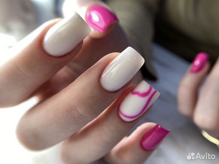 Маникюр покрытие гель лаком