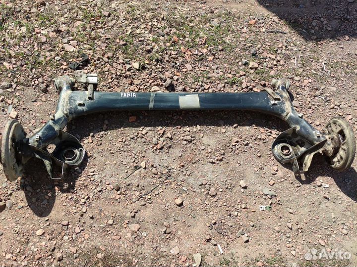 Балка задняя skoda fabia 2