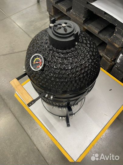 Керамический гриль новый