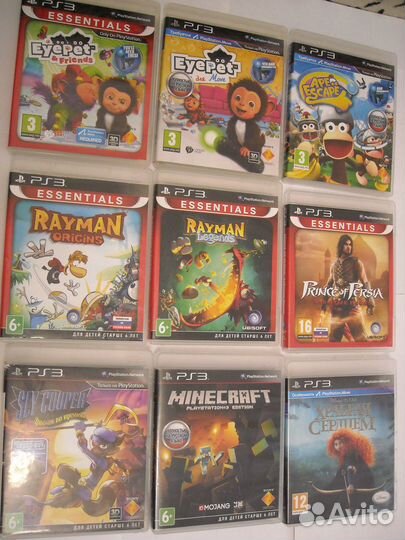 Детские диски на ps3