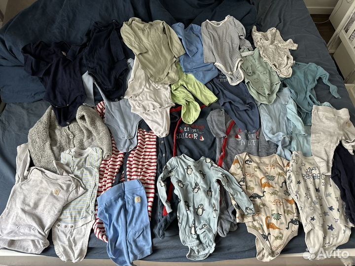 Детские вещи пакетом на мальчика 74 80