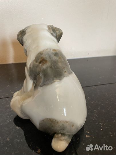 Статуэтка зик Щенок, фарфор, СССР