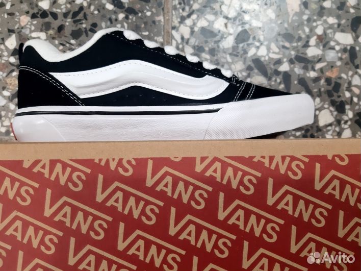 Кроссовки кеды Vans Knu-Skool VR3 кожаные 40р