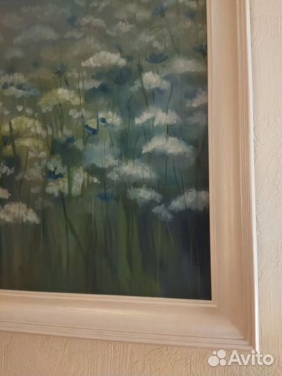 Картина маслом на холсте цветы
