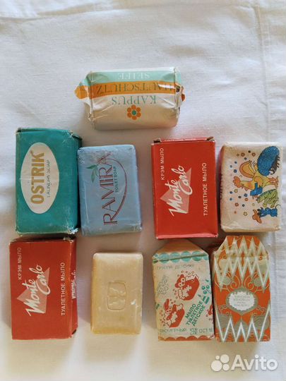Мыло СССР, винтажное
