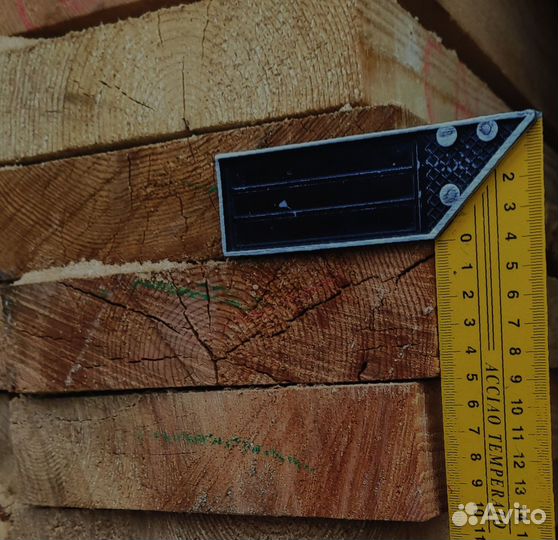 Шлифованные доски лиственницы 50x150 мм, для профессионального использования