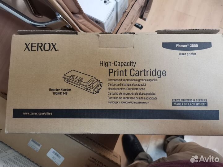 Картридж Xerox phaser 3500 новый