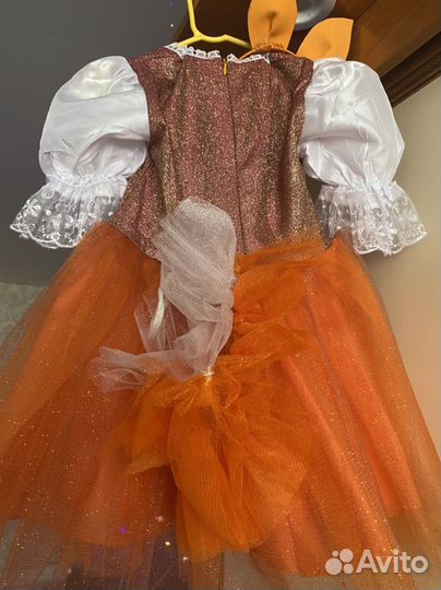 Костюм белка- лиса, новый