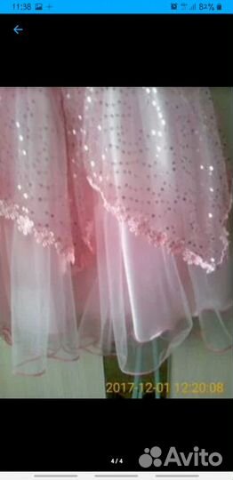 Платье для девочки 5-6лет