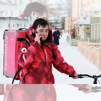 Курьер с проживанием И питанием