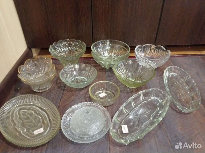 Посуда СССР стекло