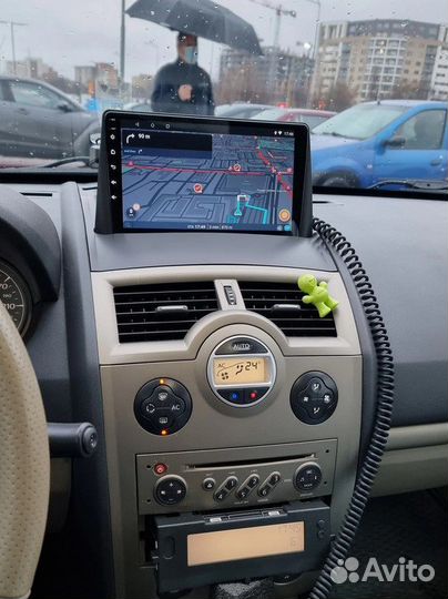 Магнитола Renault Megane 2 Android