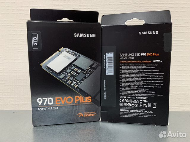 Samsung 970 EVO Plus 2TB купить в Москве | Электроника | Авито