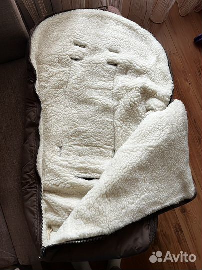 Зимний конверт в коляску