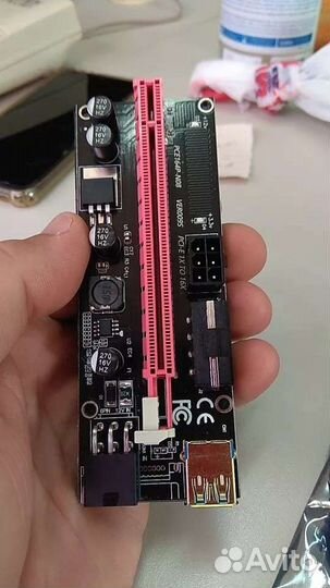 Райзер VER009 USB 3,0 PCI-E VER 009S