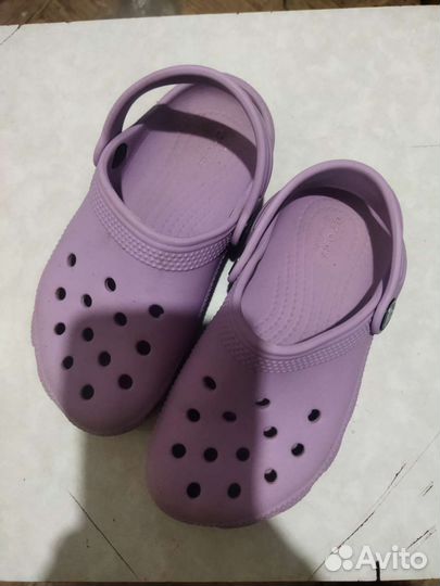 Crocs крокс для девочки с 11 размер 28