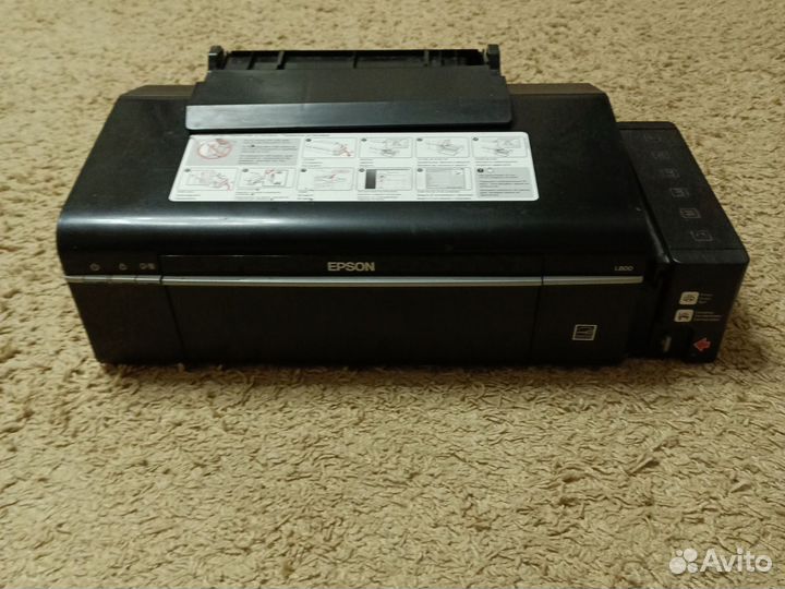 Струйный цветной принтер epson L800