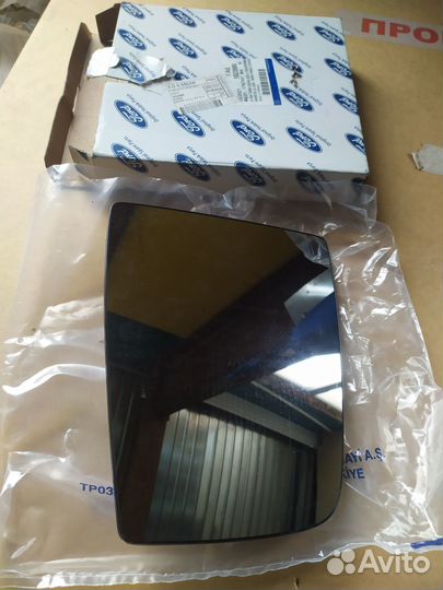 Стекло зеркала электрического левого ford transit