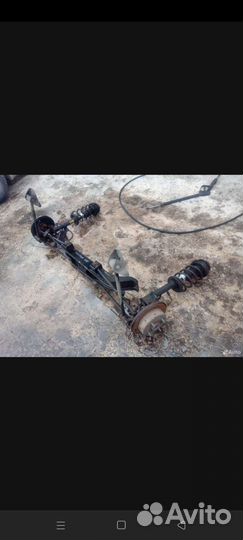 Задняя балка голая Chevrolet Lacetti