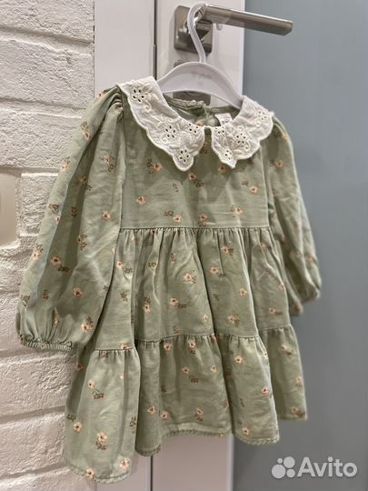 Платье для девочки 86 Zara Next H&M