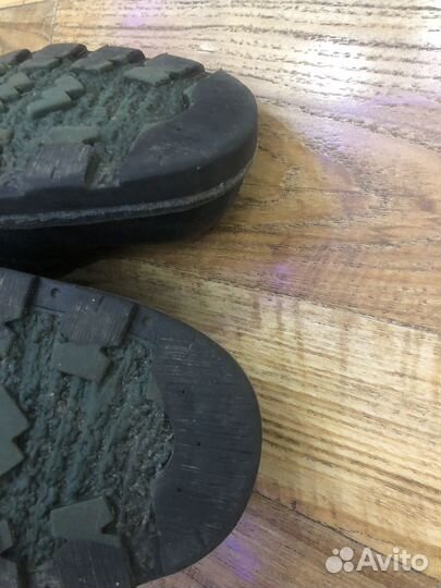 Кожаные ботинки мужские зимние 43-43,5 раз